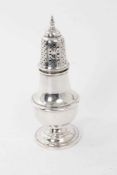 Silver plated sugar caster