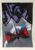 Michael Rothenstein (1908-1993) signed screenprint - Butterfly, unframed