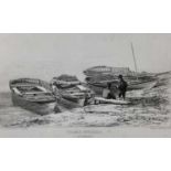 Edward William Cooke (1811-1880) - eight engravings of various boats and shipping vessels, published