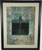 Will Maclean RSA (b.1941) two etchings from ‘A Night of Islands’ 1991, pub Paragon Press both framed