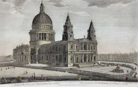 Large collection of re strikes of 19th century prints of London, ports and shipping scenes