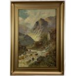 Francis E. Jamieson (1895-1950) oil on canvas - Betts-y-Coed, Wales, signed, titled verso, 61cm x 41