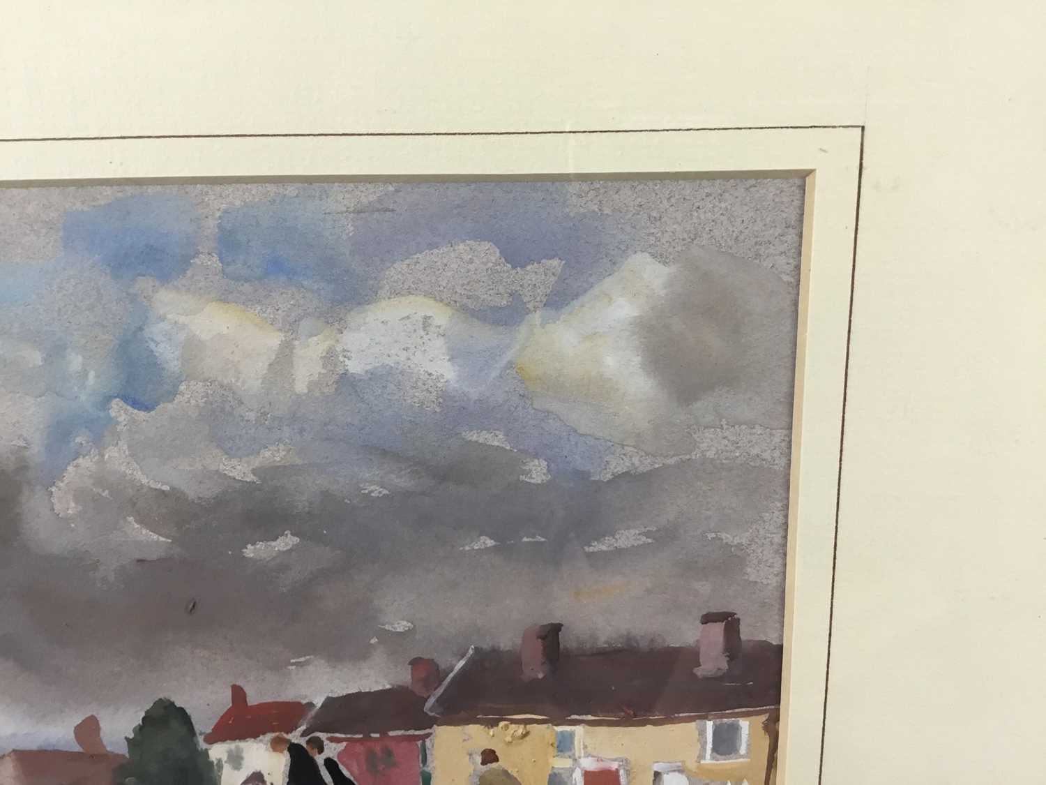 Jean Dryden Alexander (1911-1994) watercolour - Fair Green Diss, signed and titled verso, dated Oct - Image 6 of 9