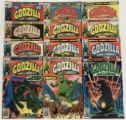 Marvel Comics, 1970's Godzilla King of Monsters #1 #2 #4 #6 #7 #8 #13 #15 #16 #17 #22 #24