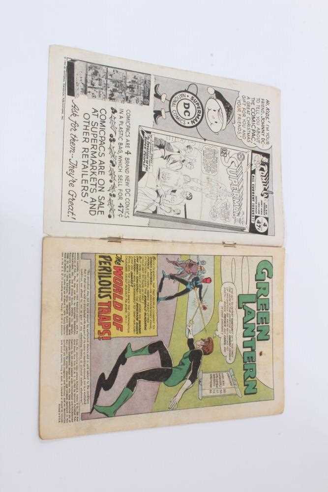 Twelve 1960's DC Comics, Green Lantern #4 (Poor Condition, No cover) #6 (1st appearance Tomar-re) #8 - Image 116 of 117