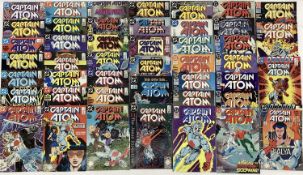 Large quantity of 1987 -1991 DC Comics Captain Atom #1-20 #22 #23 #25 #27-32 #34 #35 #38-41 #43 #46-