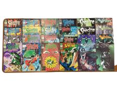Large quantity of 1980's, 90's and 00's DC Comics, The Spectre. Approximately 90 comics