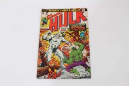 Marvel comics the Incredible Hulk issue 162 (1973). 1st apperance of Wendigo. Priced 6p (1)