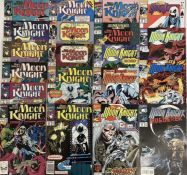 Small group of Marvel comics Marc Spector Moon Knight 1989 - 1994. To include first issue and issue