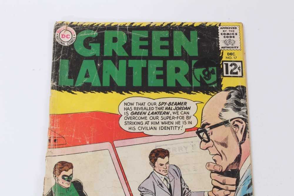 Twelve 1960's DC Comics, Green Lantern #4 (Poor Condition, No cover) #6 (1st appearance Tomar-re) #8 - Image 88 of 117