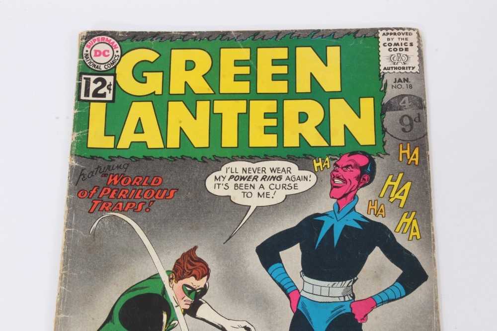 Twelve 1960's DC Comics, Green Lantern #4 (Poor Condition, No cover) #6 (1st appearance Tomar-re) #8 - Image 97 of 117