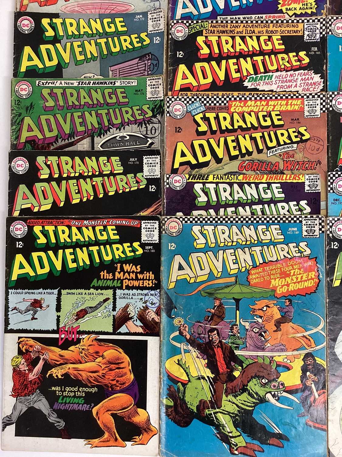 Quantity of 1960's DC Comics, Strange Adventures to include #180 (1st appearance and origin of Anima - Image 3 of 20