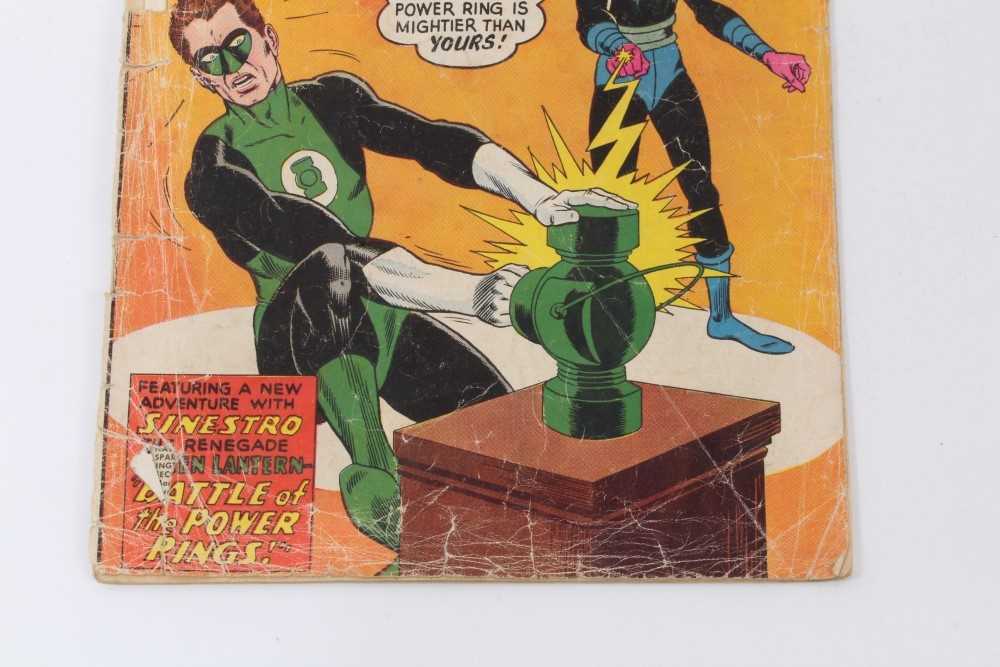 Twelve 1960's DC Comics, Green Lantern #4 (Poor Condition, No cover) #6 (1st appearance Tomar-re) #8 - Image 25 of 117