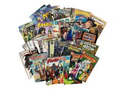 Large quantity of mostly 1990's DC Comics to include Checkmate, Fanboy, Aquaman, Infinity Inc and ot
