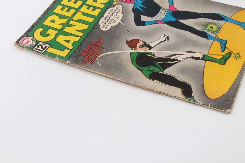 Twelve 1960's DC Comics, Green Lantern #4 (Poor Condition, No cover) #6 (1st appearance Tomar-re) #8 - Image 100 of 117