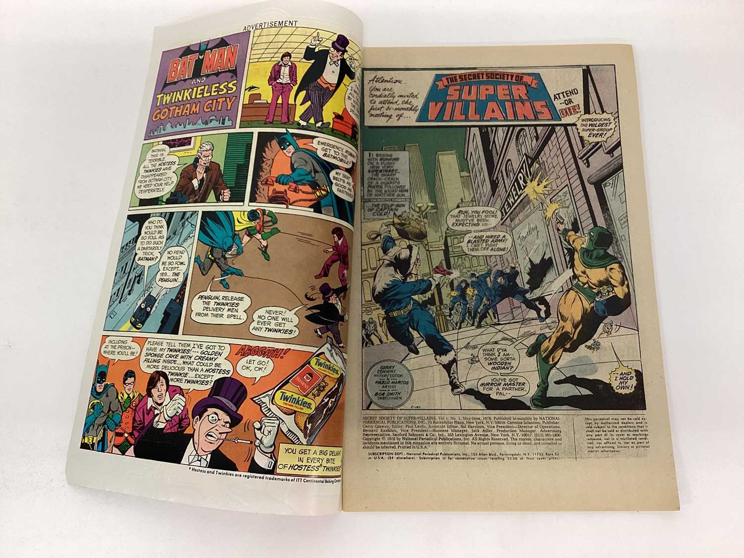 Twelve DC Comics 1970's The Secret Society Of Super Villains #1 #3 #4 #5 #7 #8 #10 #11 #12 #13 #14 # - Image 11 of 13