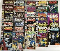 Marvel comics The punisher. Mixed group from 1989 to 1993. American prices, approximately 35 comics.