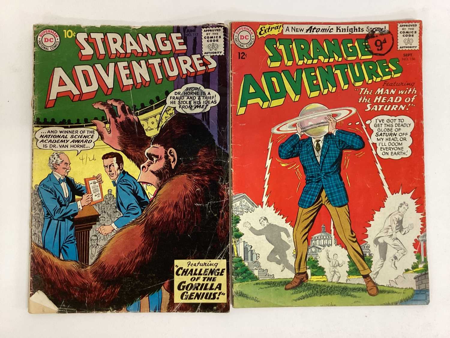 Quantity of 1960's DC Comics, Strange Adventures # 117 #156 #163 #208-216 (Deadman Run in comics and - Image 12 of 12