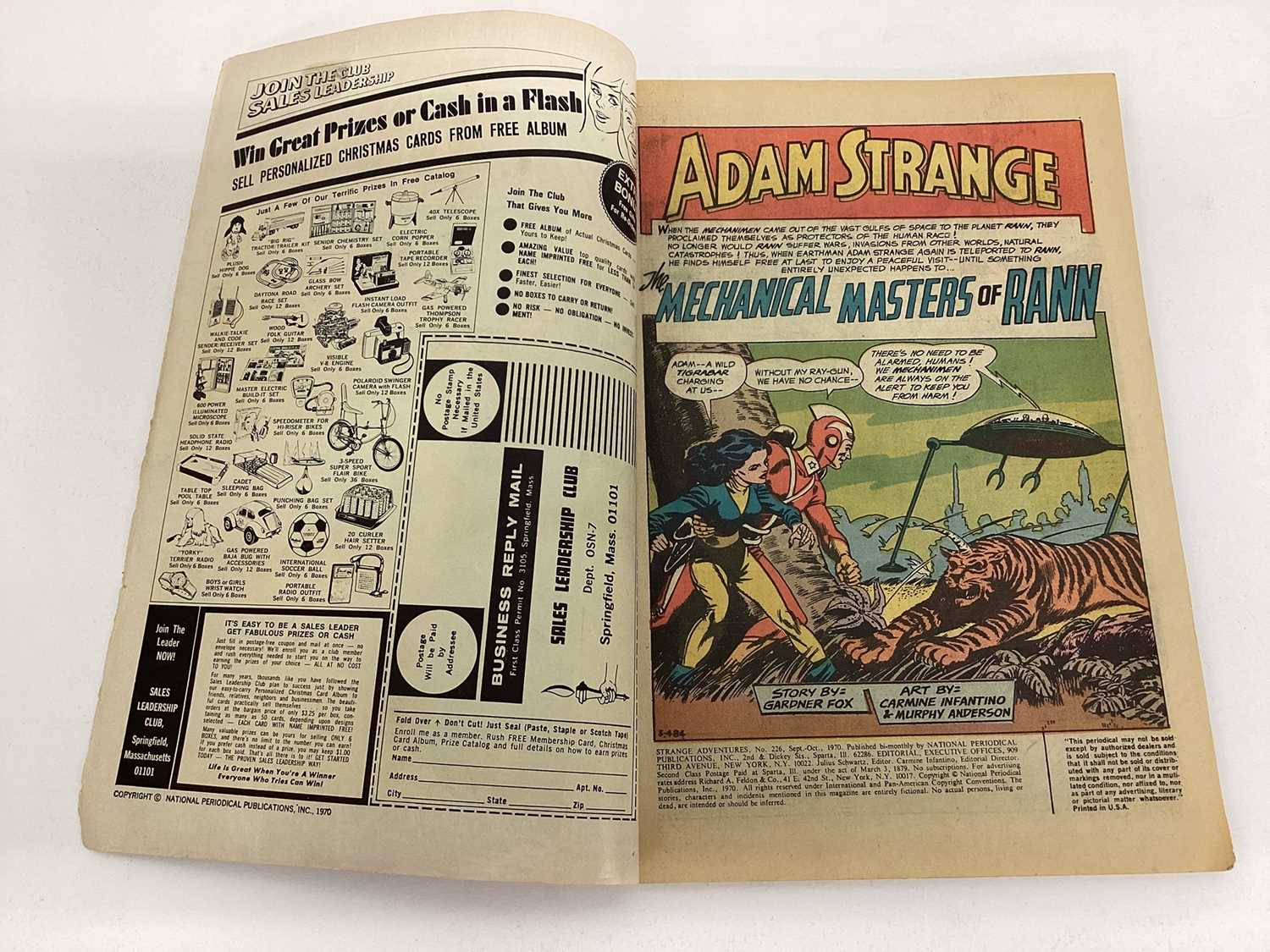 Quantity of 1970's DC Comics, Adam Strange - Image 9 of 14