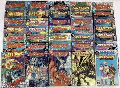 Quantity of 1980's DC Comics, The Fury Of Firestorm The Nuclear Man.