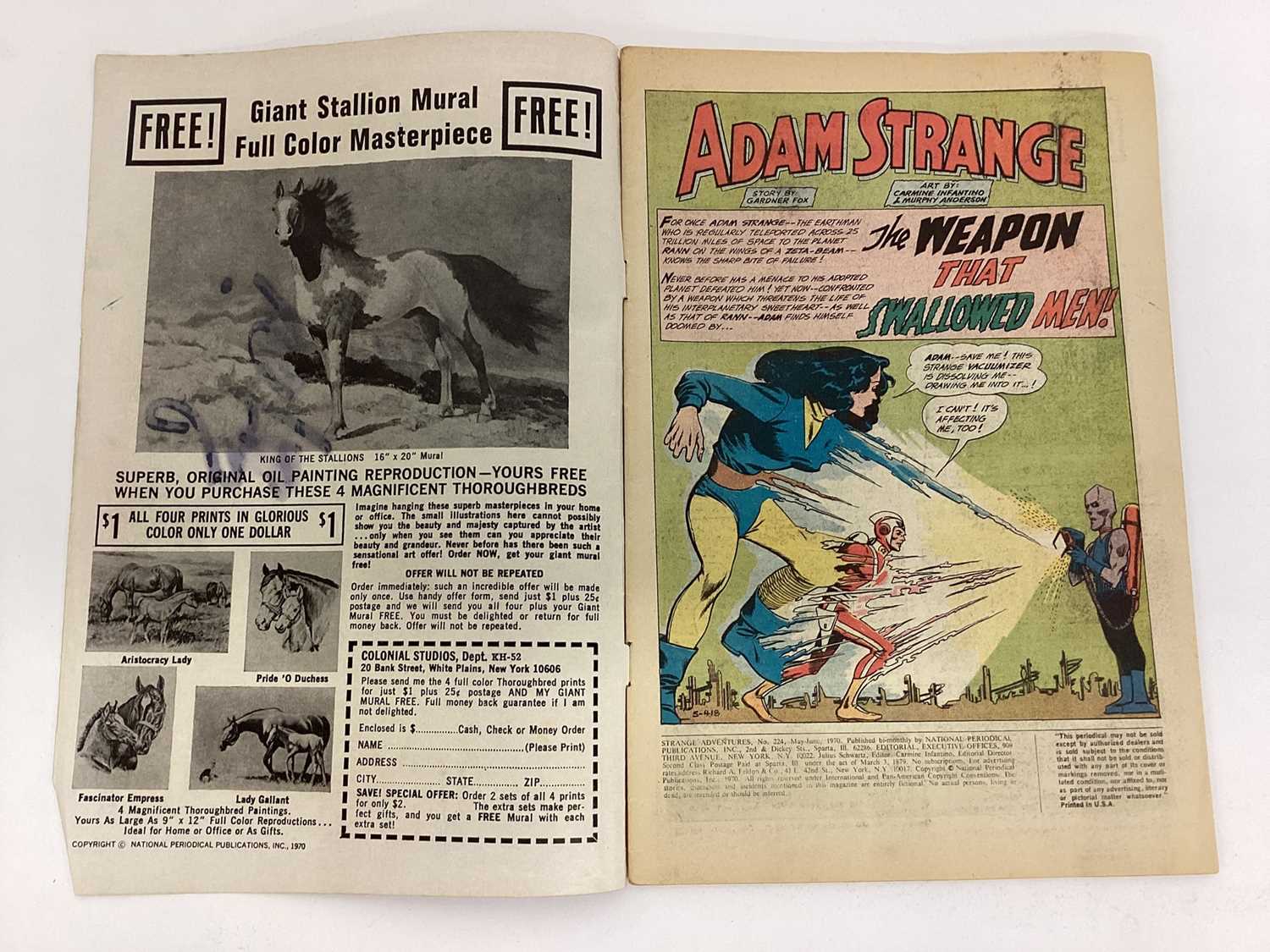Quantity of 1970's DC Comics, Adam Strange - Image 13 of 14