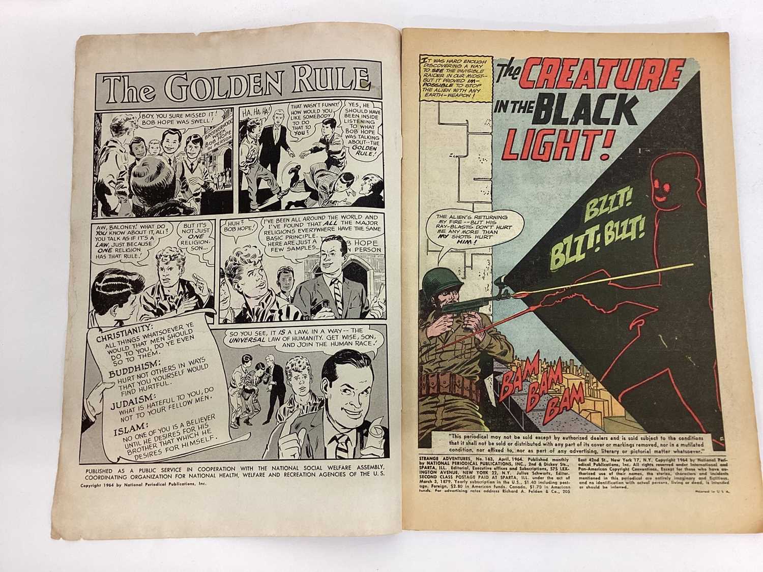 Quantity of 1960's DC Comics, Strange Adventures # 117 #156 #163 #208-216 (Deadman Run in comics and - Image 9 of 12