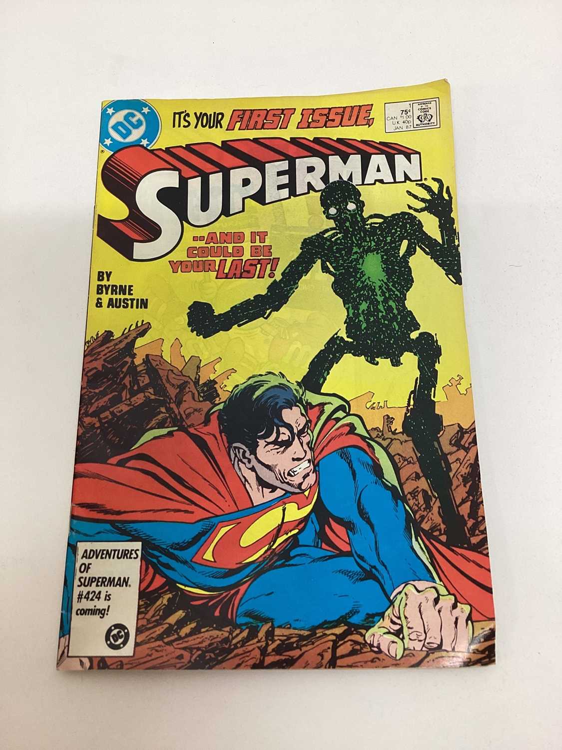 Large quantity of 1980's and 90's DC Comics, Superman to include #1, #4 1st appearance of Bloodsport - Image 4 of 11