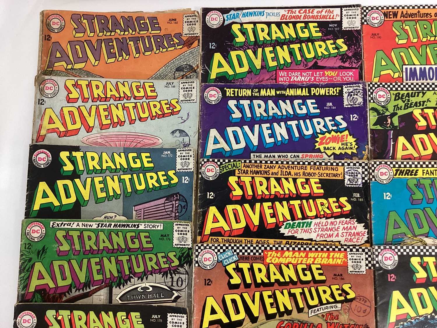 Quantity of 1960's DC Comics, Strange Adventures to include #180 (1st appearance and origin of Anima - Image 2 of 20