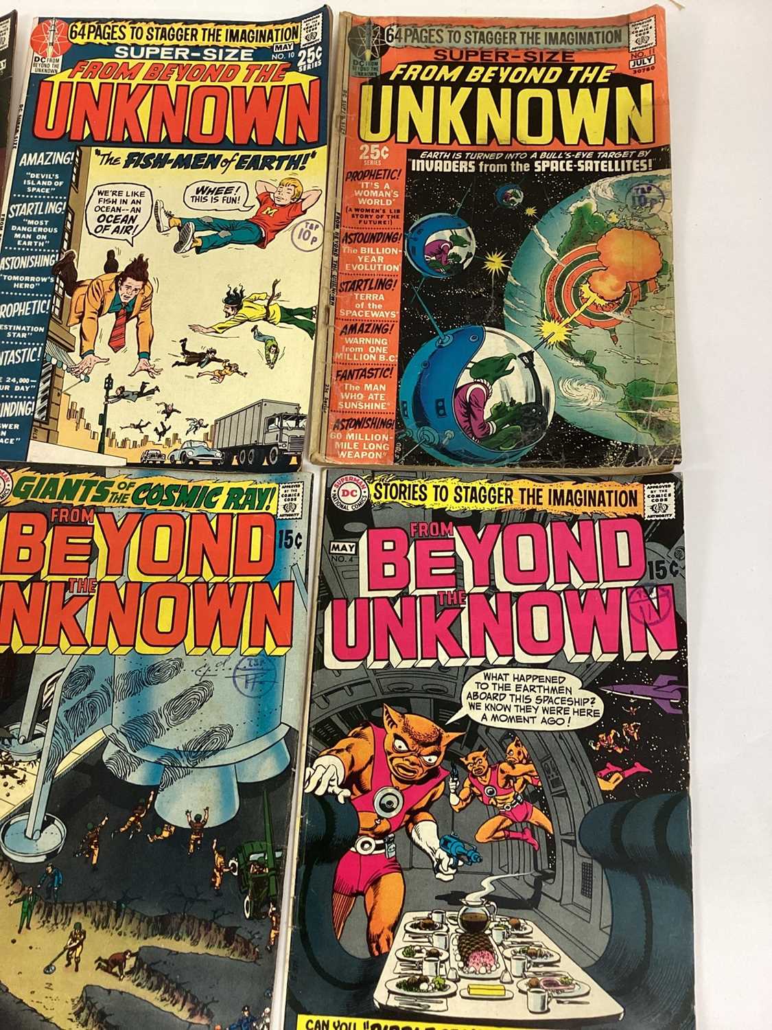 Ten 1969-73 DC Comics, From Beyond The Unknown #1 #2 #4 #5 #10 #11 #12 ( No Cover) #17 #18 #25 - Image 9 of 14
