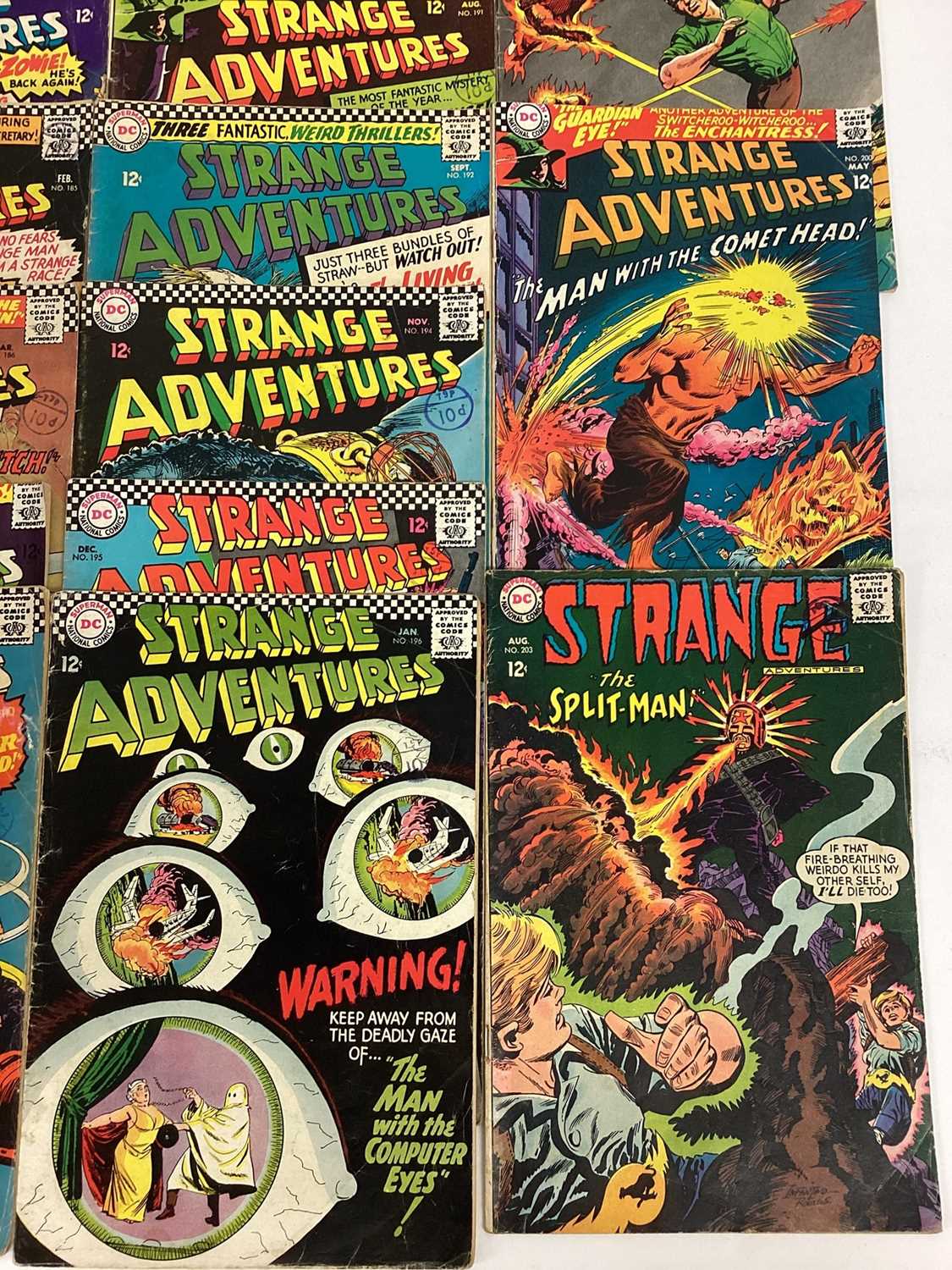 Quantity of 1960's DC Comics, Strange Adventures to include #180 (1st appearance and origin of Anima - Image 5 of 20