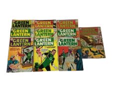 Ten 1960's DC Comics, Green Lantern #21 (1st appearance and origin of Dr. Polaris) #22 #23 (1st appe