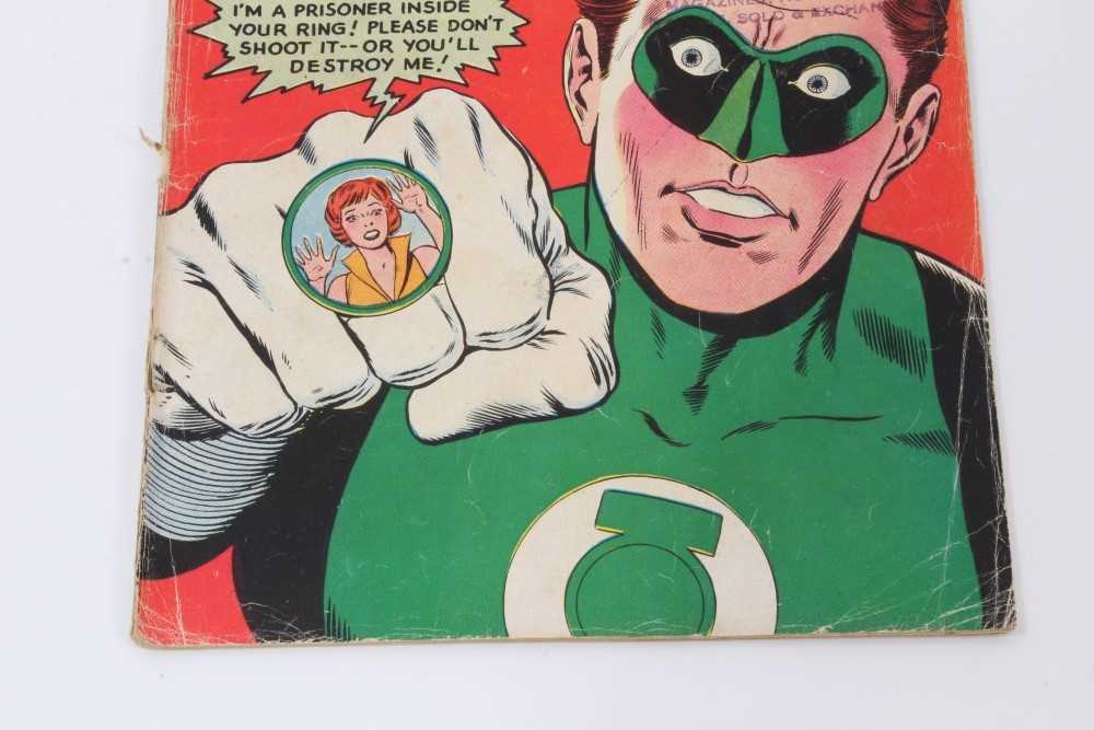 Twelve 1960's DC Comics, Green Lantern #4 (Poor Condition, No cover) #6 (1st appearance Tomar-re) #8 - Image 35 of 117