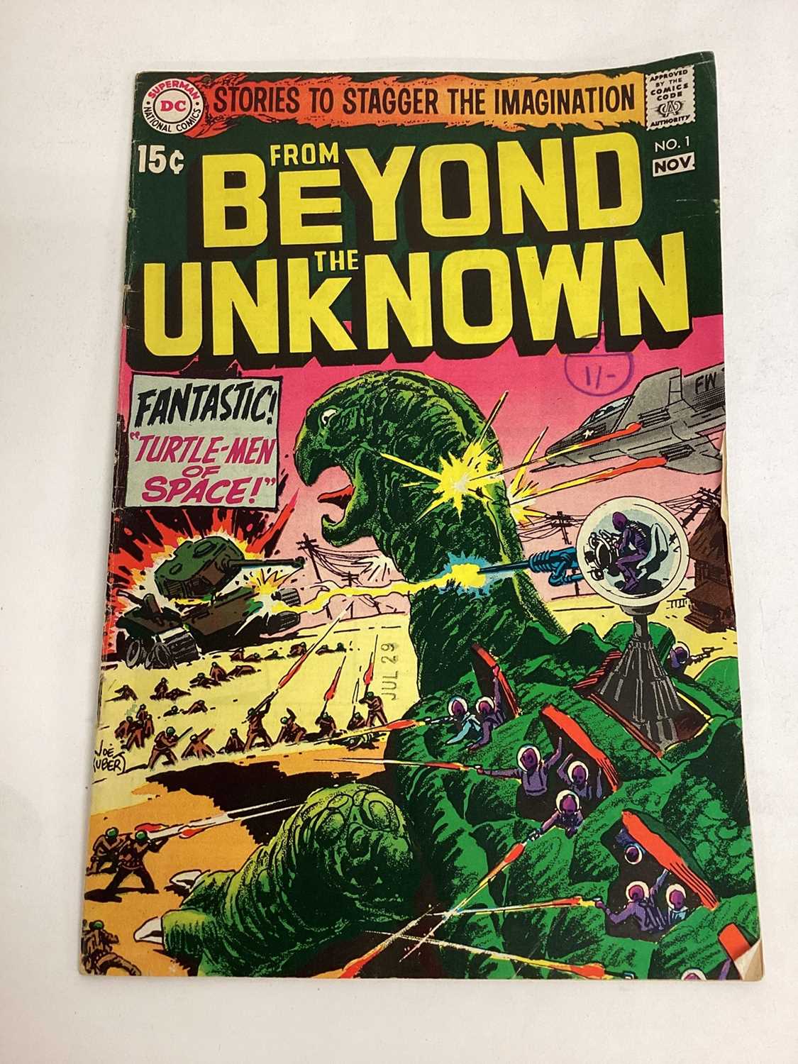 Ten 1969-73 DC Comics, From Beyond The Unknown #1 #2 #4 #5 #10 #11 #12 ( No Cover) #17 #18 #25 - Image 11 of 14