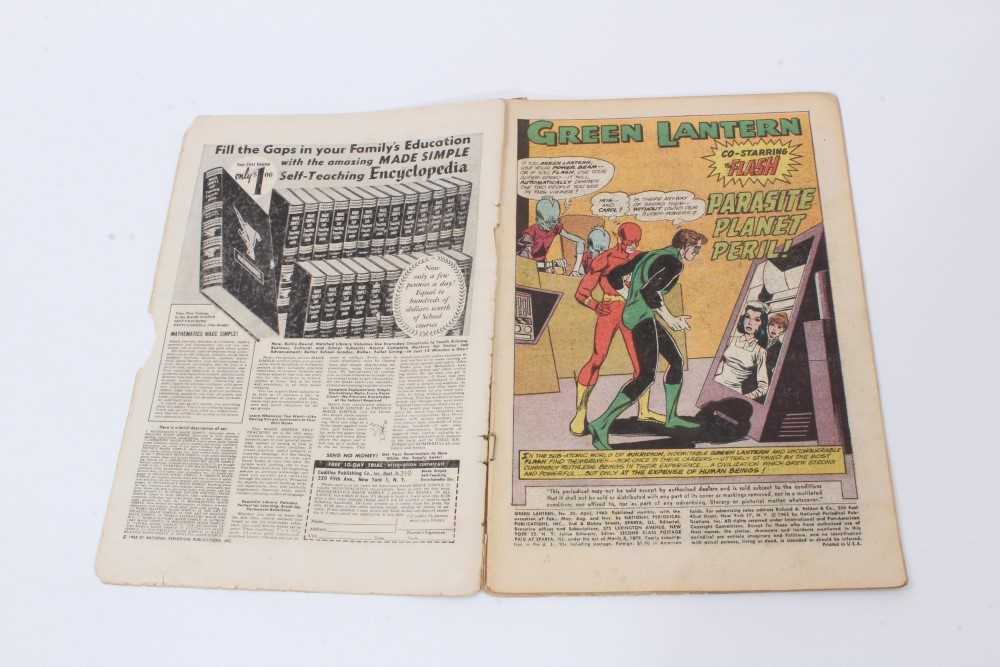 Twelve 1960's DC Comics, Green Lantern #4 (Poor Condition, No cover) #6 (1st appearance Tomar-re) #8 - Image 112 of 117