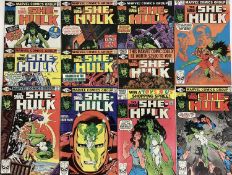 Marvel comics The Savage She-Hulk 1980. Issues 1 - 11, to include issue 1 the 1st appearance and ori