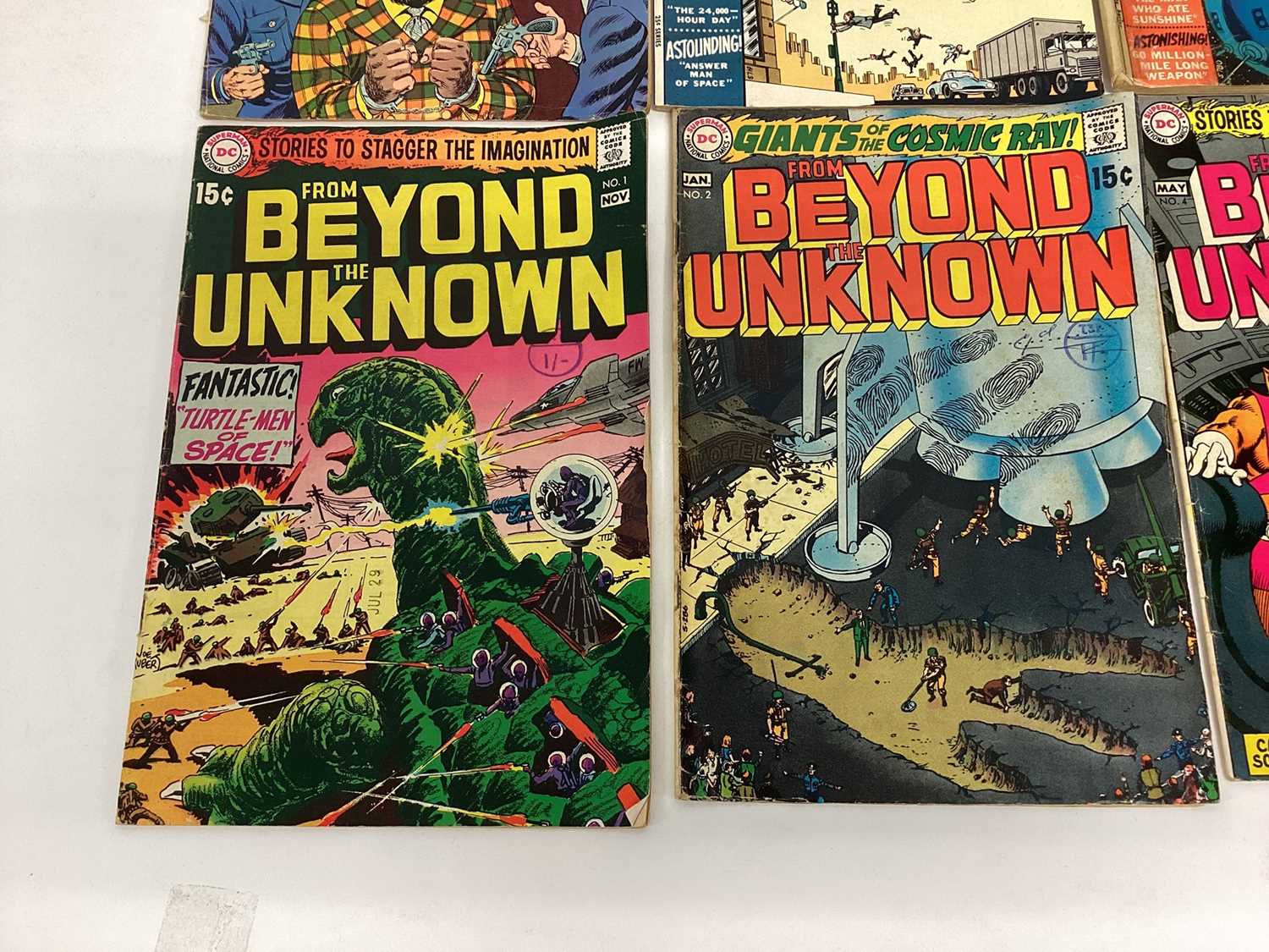 Ten 1969-73 DC Comics, From Beyond The Unknown #1 #2 #4 #5 #10 #11 #12 ( No Cover) #17 #18 #25 - Image 8 of 14