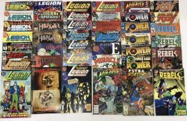 Large quantity of mostly 1990's and 00's DC Comics to include Legion of Super-Heroes, Martian Manhun