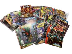 Box of mostly 1990's DC Comics to include Teen Titans, Superman, Mister Miracle and others. Approxim