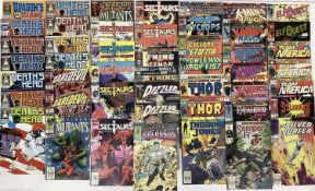 Box of Marvel comics mostly 1980's. To include Sectaurs, X-men's Havok, Wolfpack, Black Panther, Dea