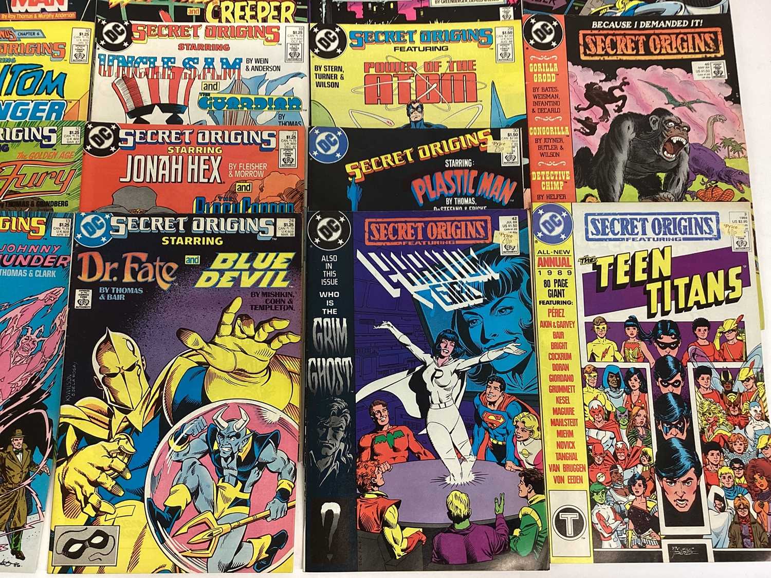 Quantity of DC Comics 1980's and 90's, Secret Origins #1 #2 #7 #8 #10 #12 #13 #14 #16 #17 #18 #19 #2 - Image 5 of 16