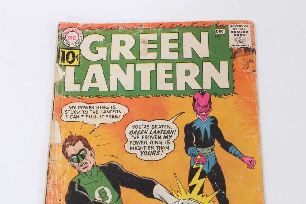 Twelve 1960's DC Comics, Green Lantern #4 (Poor Condition, No cover) #6 (1st appearance Tomar-re) #8 - Image 24 of 117