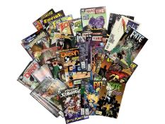 Large quantity mostly 1990's and 00's DC Comics to include Fate, Demon, The Doom Patrol, Extreme Jus