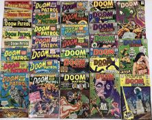 Collection of 1960's DC Comics, The Doom Patrol #86-121 (Missing #90 #93 #101 #114). Key issues #86