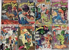 Eight 1960's DC Comics The Inferior Five #1 #2 #3 #5 #6 #11 #62 #63