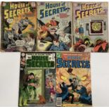 Five 1960's and 70's DC Comics, House of Secrets #29 #48 #50 #85 #150