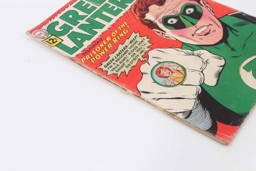 Twelve 1960's DC Comics, Green Lantern #4 (Poor Condition, No cover) #6 (1st appearance Tomar-re) #8 - Image 36 of 117