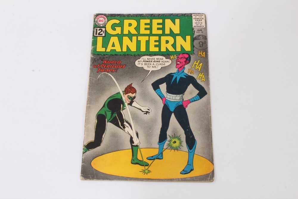 Twelve 1960's DC Comics, Green Lantern #4 (Poor Condition, No cover) #6 (1st appearance Tomar-re) #8 - Image 96 of 117