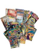 Box of mostly 80's and 90's DC Comics to include Sonic Disruptor, Zatanna Mini series, Doc Savage, A
