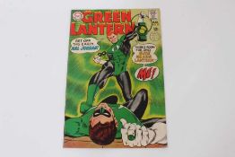 1968 DC Comics, Green Lantern #59. 1st appearance of Guy Gardener