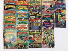 Collection of Mostly 1970's DC Comics to include All Star Comics with Super Squad, Justice Society,